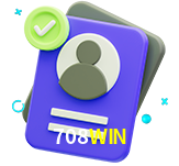 Tornar-se um membro do 708WIN é muito simples
